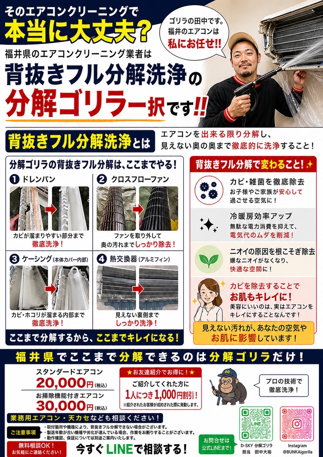 分解ゴリラのポスター